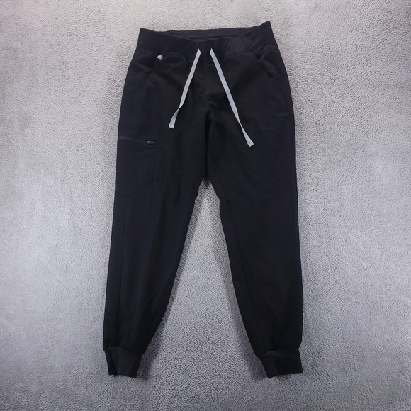 Figs Pants - FIGS Pants Womens M Black Technical Collection Zamora 2.0 Jogger Scrubs